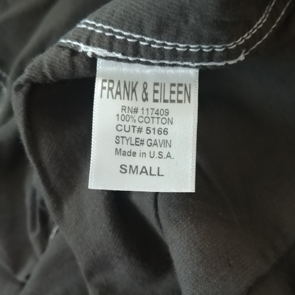 🔥NWOT Frank & Eileen Mens Gavin Button Down Shirt - Picture 8 of 8
